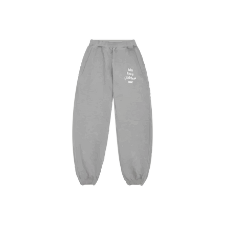 limited pre-launch access HIS LOVE GUIDES ME SWEATPANTS - GREY